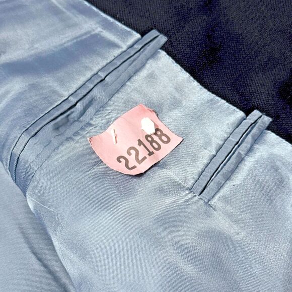 Peter Millar 100% Wool Navy Blue Blazer Made in Canada Men Size 50R 35.5" Sleeve - Picture 11 of 16